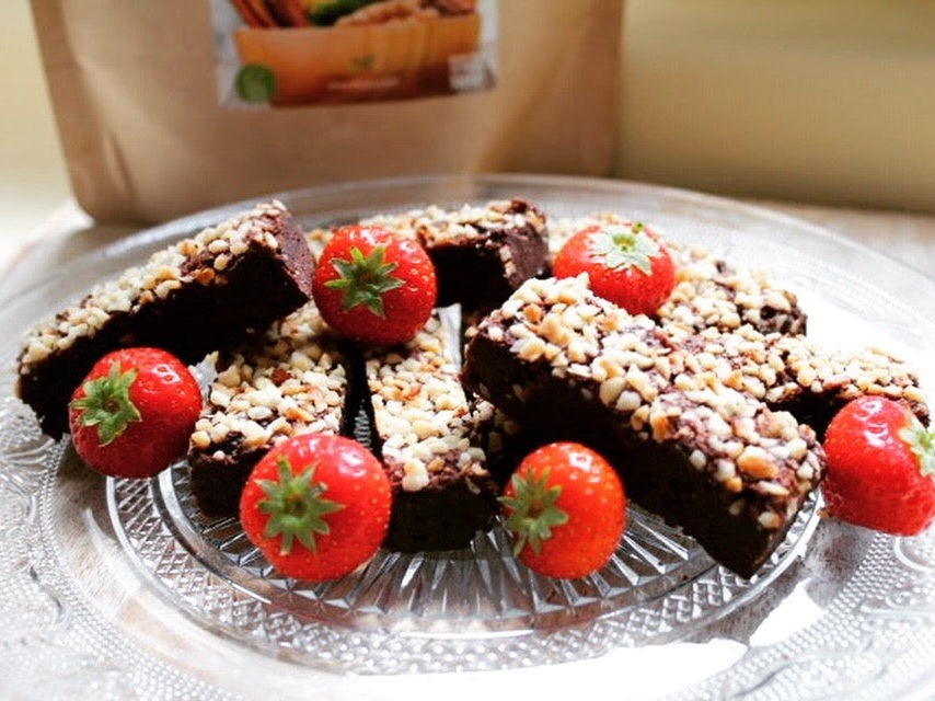 Bio Chocolade Proteïne Brownies