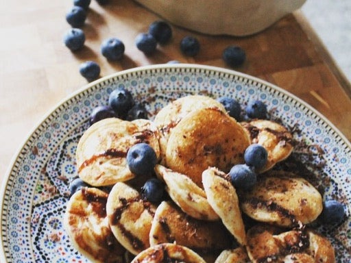 Ekopura Proteine poffertjes met fruit