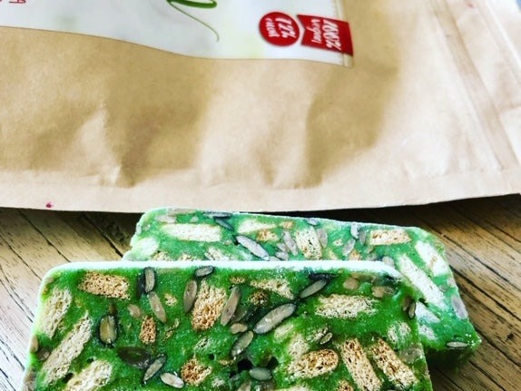 Matcha protein bars