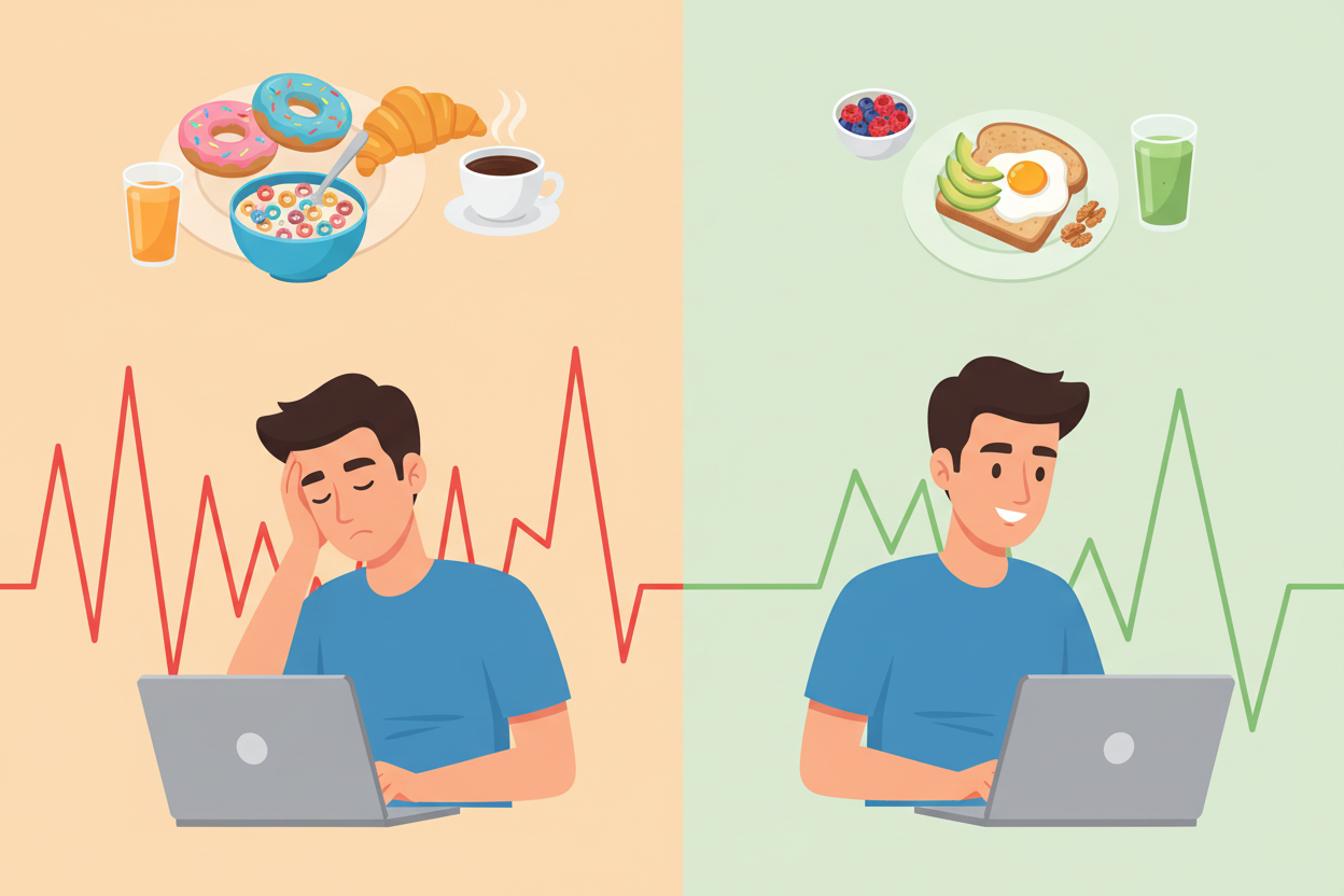 van voeding met veel suiker naar gezond eten