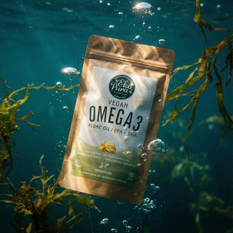 Omega 3 DHA+EPA onder water
